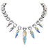 Kaklo papuošalas "Atlantis (Aurore Boreale)" su Swarovski™ kristalais